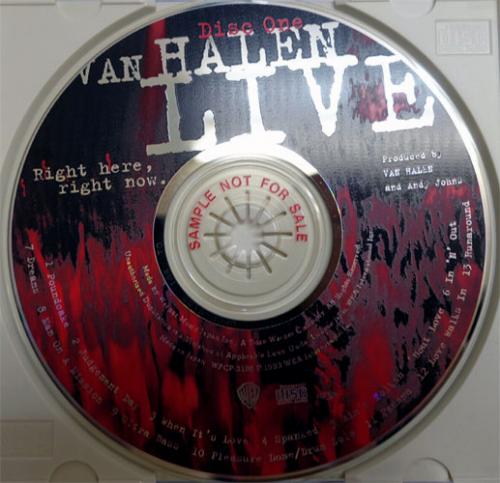 Van Halen / Live:Right here,right nowβ