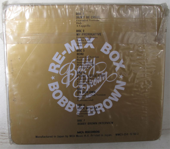 Bobby Brown / RE-MIX BOX 6+1CD/ BOX / 16P֥åå ) (  )β