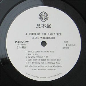 Jesse Winchester / A Touch On The Rainy Sideβ