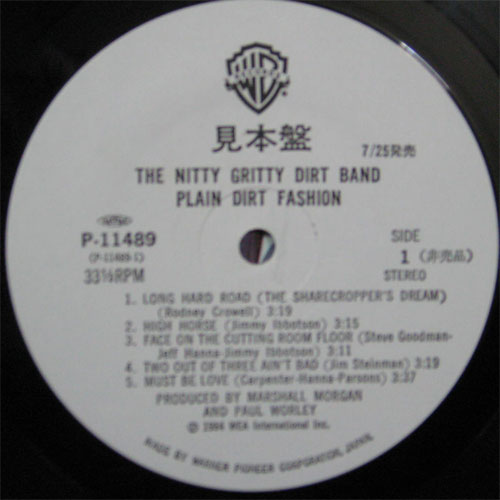 Nitty Gritty Dirt Band,The / Plain Dirt Fashionβ
