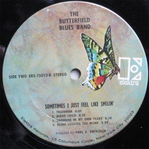Butterfield Blues Band / Sometimes I Just Feel Like Smilin'β