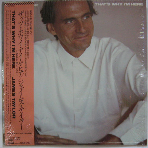 【LP】ジェイムス・テイラー『That's Why I'm Here』輸入盤