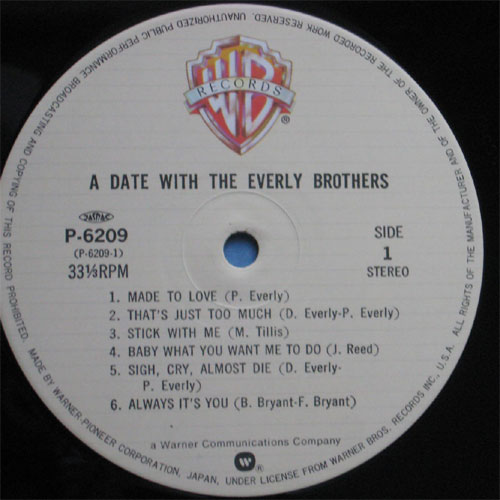 Evely Brothers, The / A Date With Everly Brothersβ