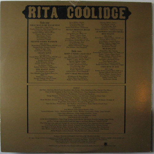 Rita Coolidge / Rita Coolidgeの画像