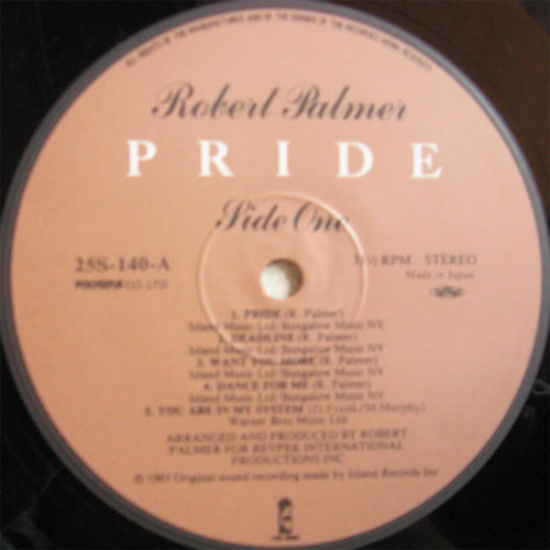 Robert Palmer / Prideβ