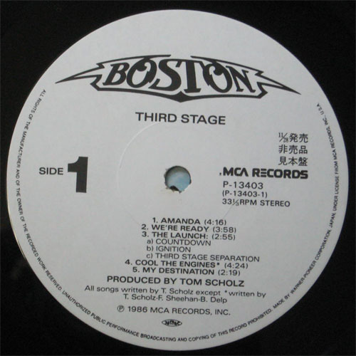 Boston / Third Stageβ