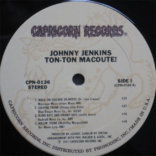Johnny Jenkins / Ton-Ton Maoute! In Shrink )β