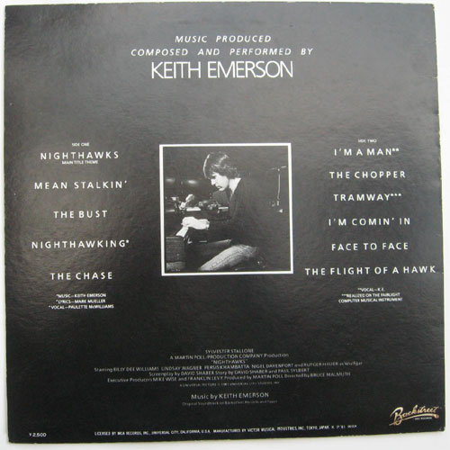 Keith Emerson / Nighthawks ( O.S.T.)β