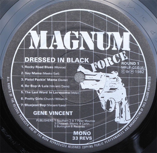 Gene Vincent / Dressed In Blackβ
