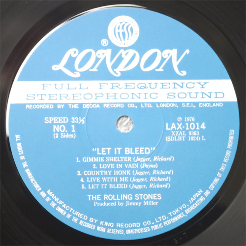Rolling Stones, The / Let It Bleed ()β