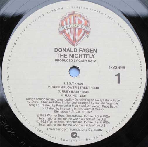 Donald Fagen / The Nightfly (쥢2)β