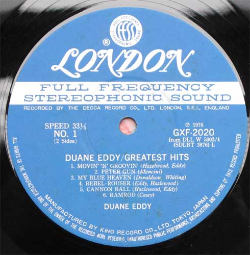 Duan Eddy / Greatest Hitsβ