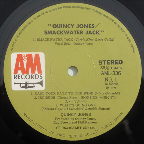 Quincy Jones / Smack Water Jackβ
