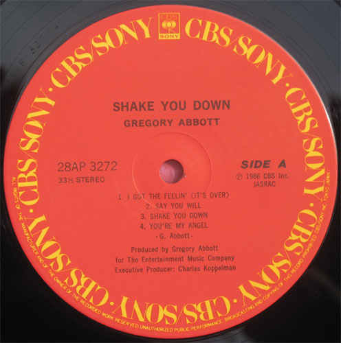 Gregory Abott / Shake Your Downβ
