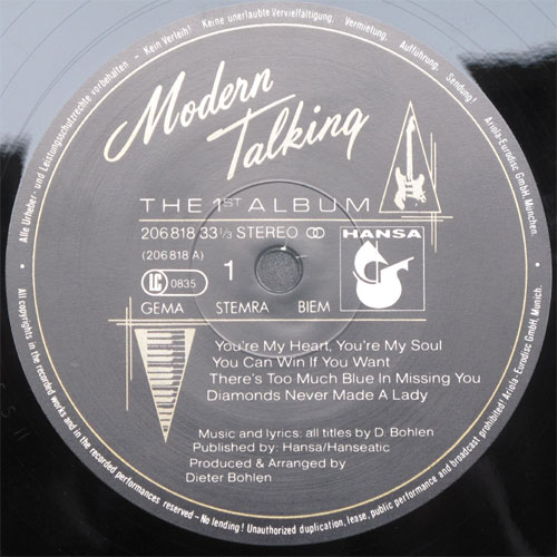 Modern Talking / The 1st Albumβ