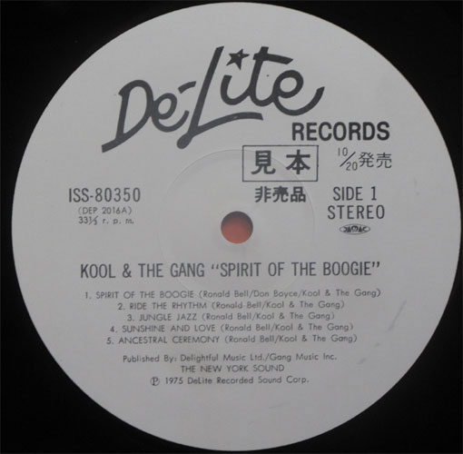 Cool & Gang / Spirit Of Boogie (٥븫)β