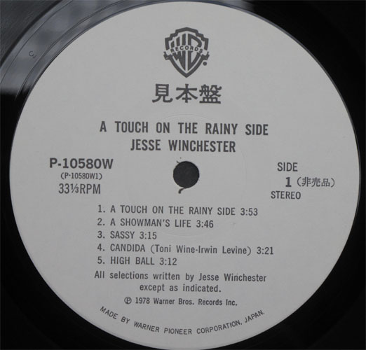 Jesse Winchester / A Touch On The Rauny Side ( ٥븫 )β