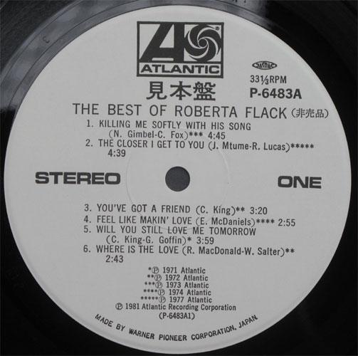 Roberta Flack / The Best Of Roberta Flack ( ٥븫 )β