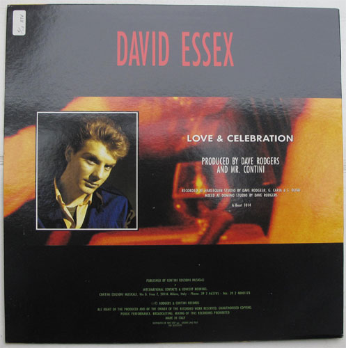 David Essex / Love & Celebrationの画像