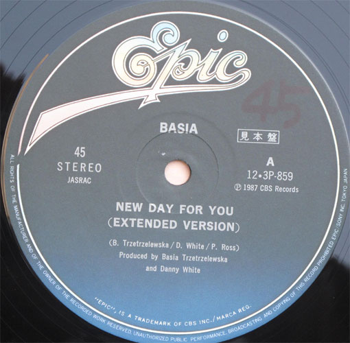 Basia / New Day For You - DISK-MARKET