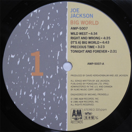 Joe Jackson / Big Worldβ