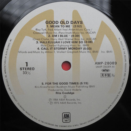 Rita Coolidge / Good Old Daysβ