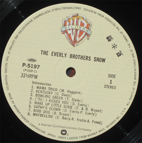 Everly Brothers, The / The Everly Brothers Show (2LPʸ)β