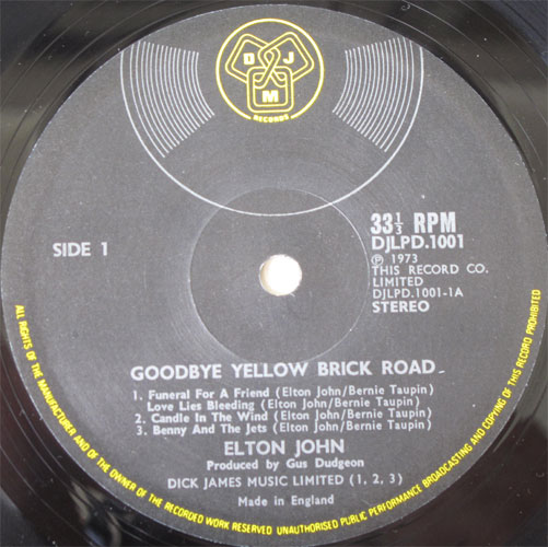 Elton John / Good By Yellow Brick Roadβ