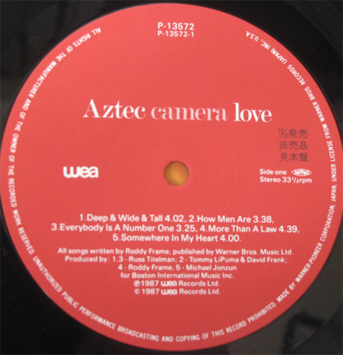 Aztec Camera / Loveβ