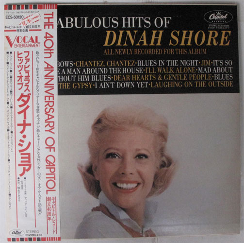 Dinah Shore / Fabulous Hits Ofʡ٥븫 ) β