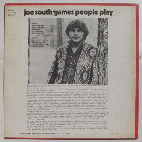 Joe South / Games People Playβ