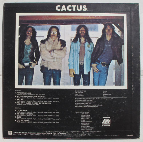 Cactus / Cactus (青ラベル見本盤 )の画像
