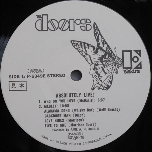 Doors, The / Absolutely Live (٥븫)β