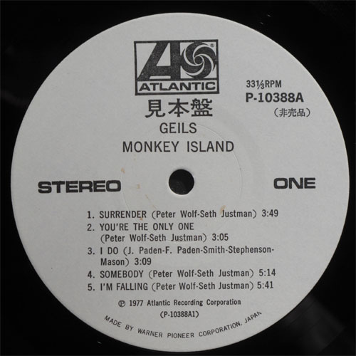 Geils / Monkey Island (٥븫)β