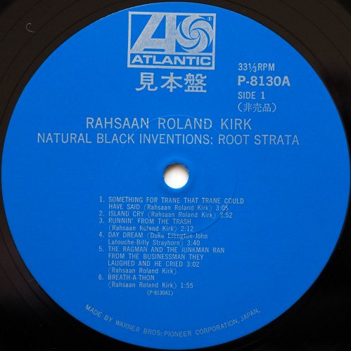 Rahsaan Roland Kirk / Natural Black Inventiond:Root Strata(쥢ĥ٥븫 )β