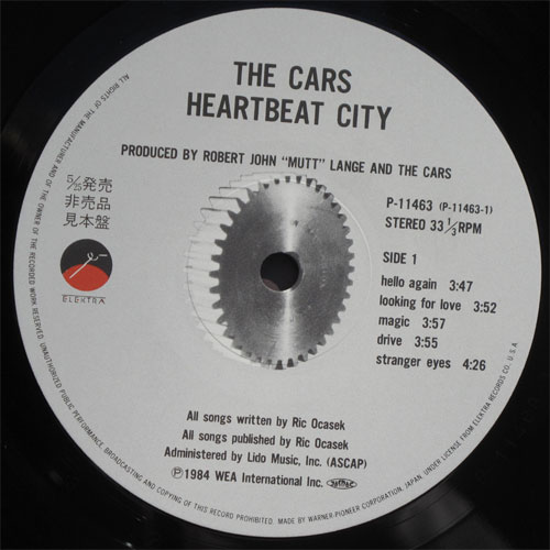 Cars, The / Heart Beat Cityβ