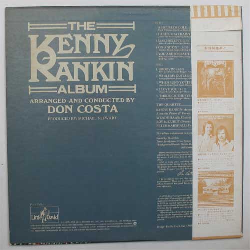 Kenny Rankin / The Kenny Rankin Album (貴重白ラベル見本盤) の画像