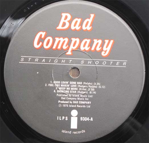 Bad Company / Strait Shooter (UK)β