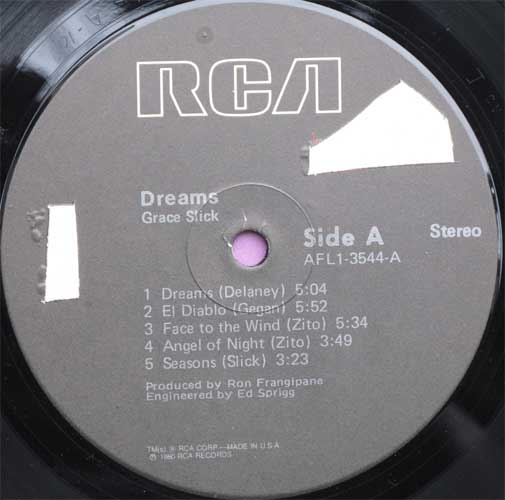 Grace Slick / Dreams(In Shrink)β