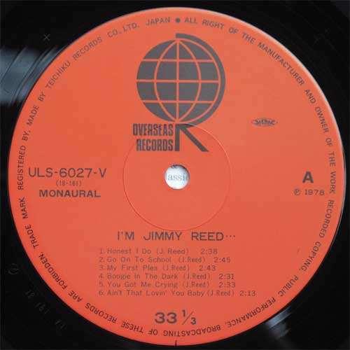 Jimmy Reed / I'm Jimmy Reedβ