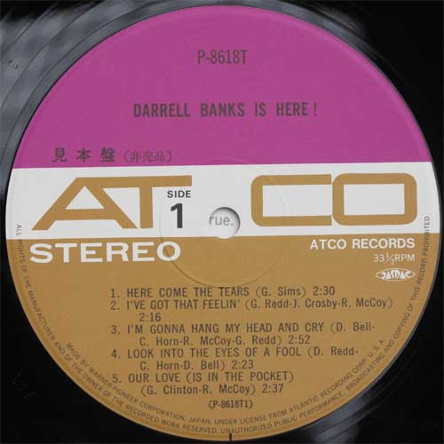 Darrel Banks / Darrel Banks Is Hereβ