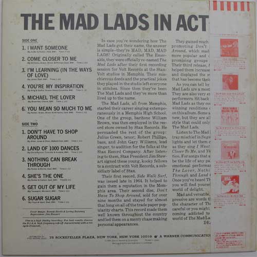 Mad LadsThe / The Mad Lads In Actionβ