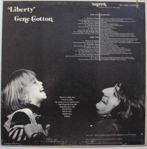 Gene Cotton / Libertyβ