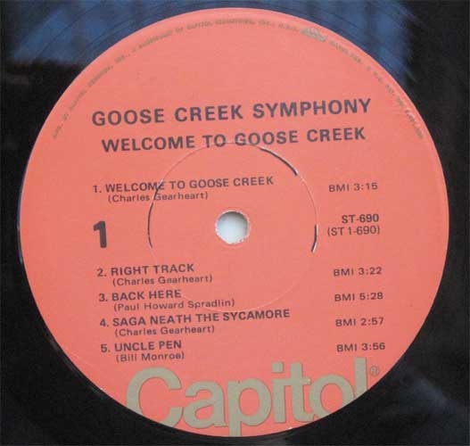 Goose Creek Symphony / Welcome To Goose Creekβ