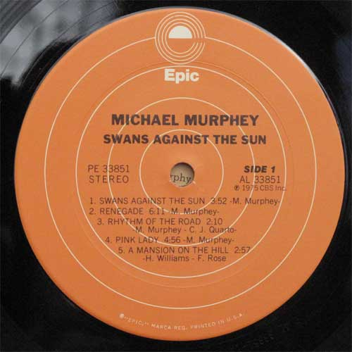 Michael Murphey / Swan Against The Sun  ( In Shrink )β