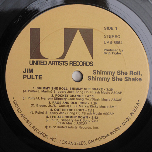 Jim Pulte / Shimmy She Roll, Shimmy She Shakeβ