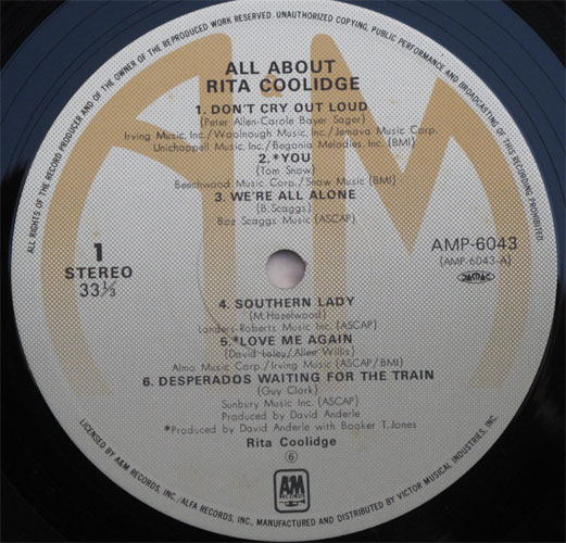 Rita Cooldge / All About Rita Cooldgeβ