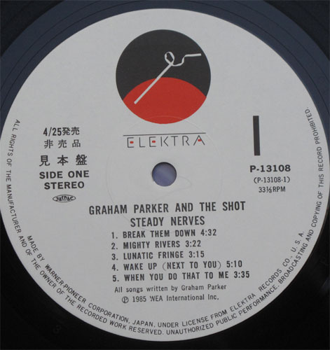 Graham Parker And The Shout / Steady Nerves ʣʣ)β