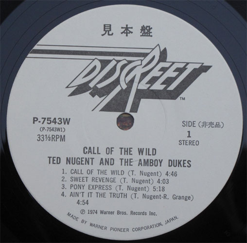Ted Nugent / Call Of The Wind(ʡˤβ