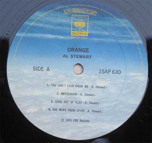 Al Stewart / Orange<img class='new_mark_img2' src='https://img.shop-pro.jp/img/new/icons13.gif' style='border:none;display:inline;margin:0px;padding:0px;width:auto;' />β